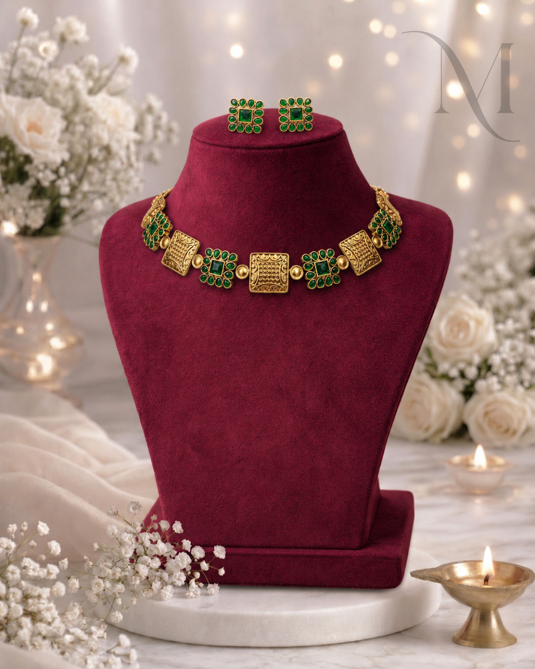 Haritha Mayura Necklace Set