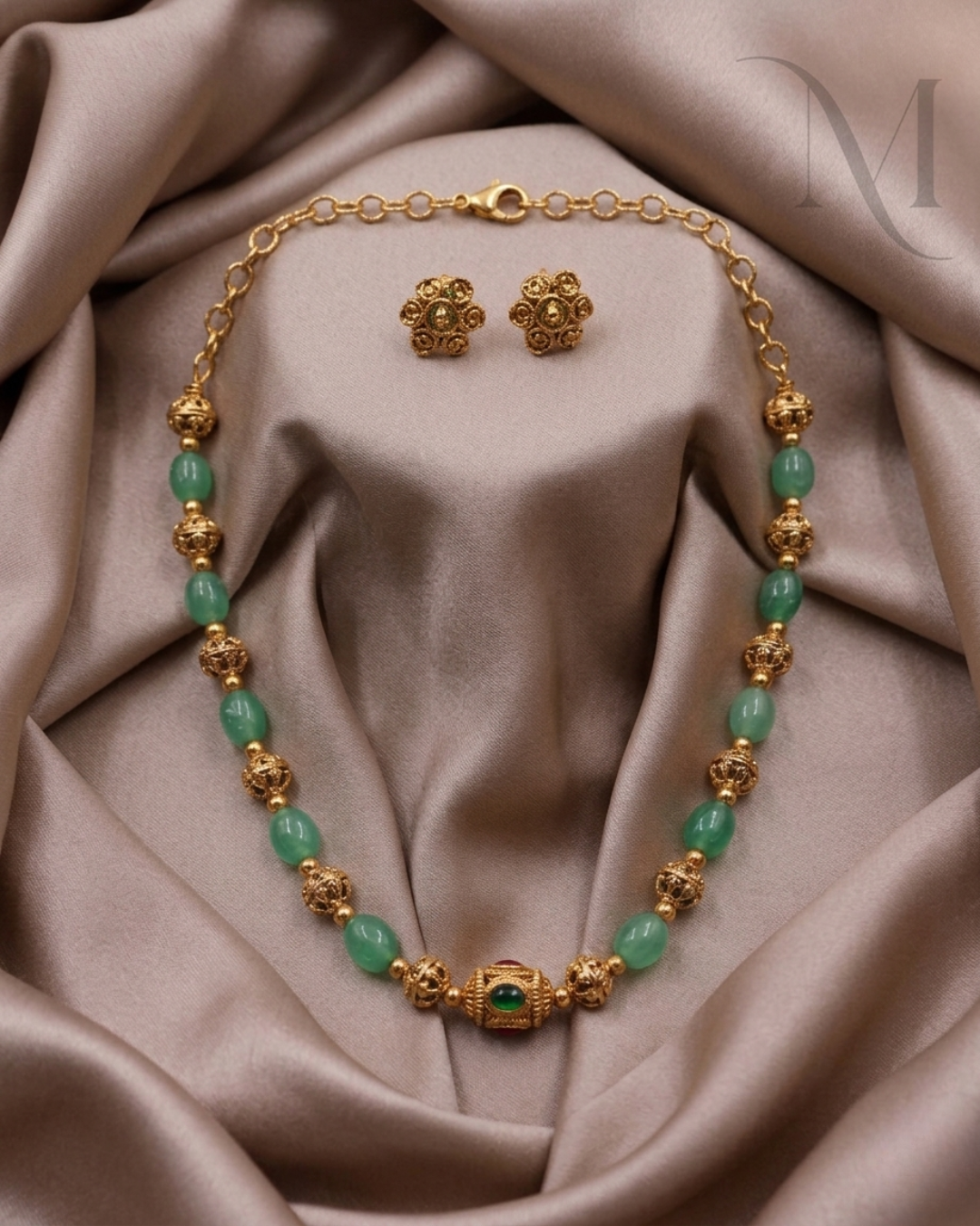 Haritha Manimala Necklace Set