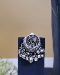 Premium Silver Replica Elephant Haram Set